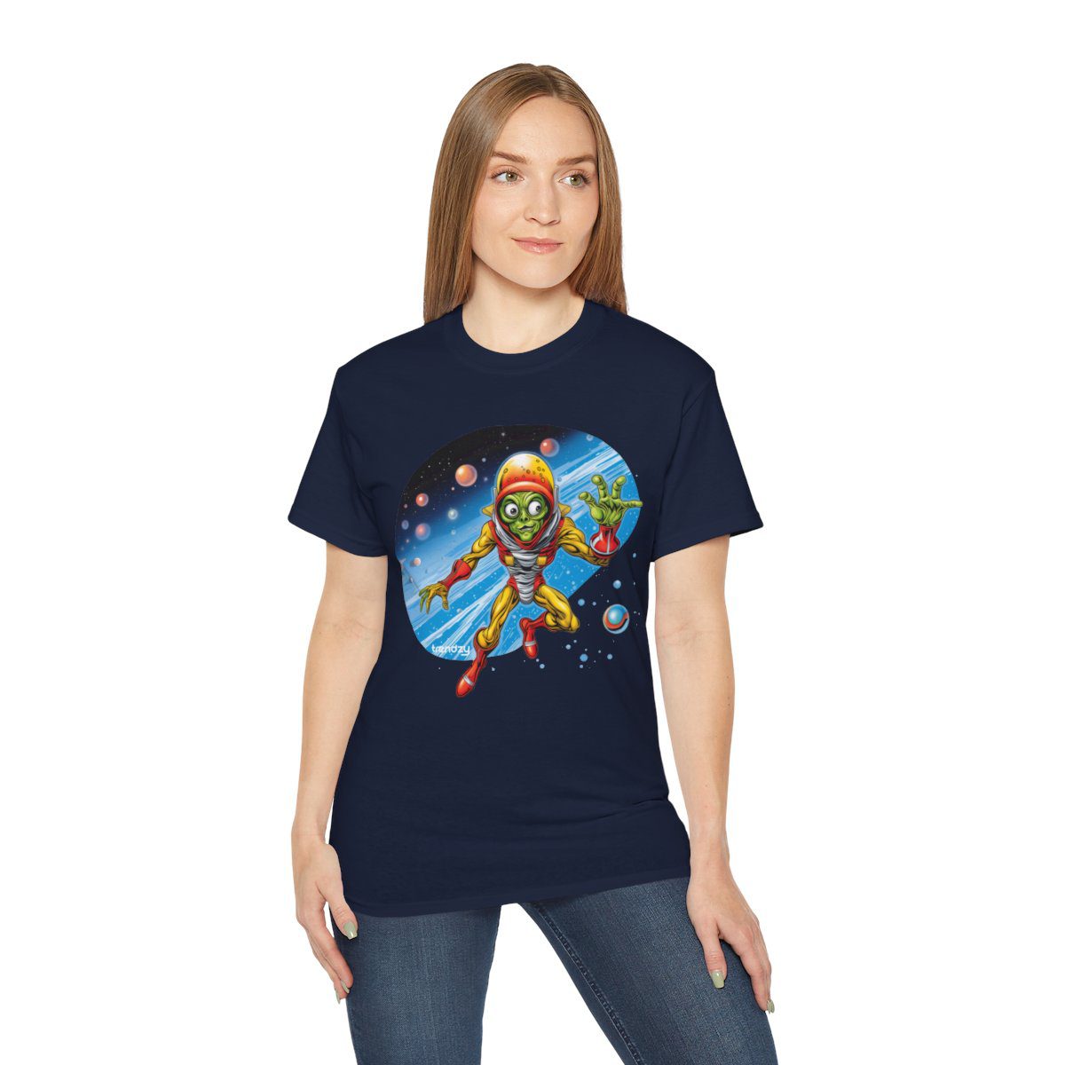 Alien Spacman Unisex Ultra Cotton Tee - Image 6