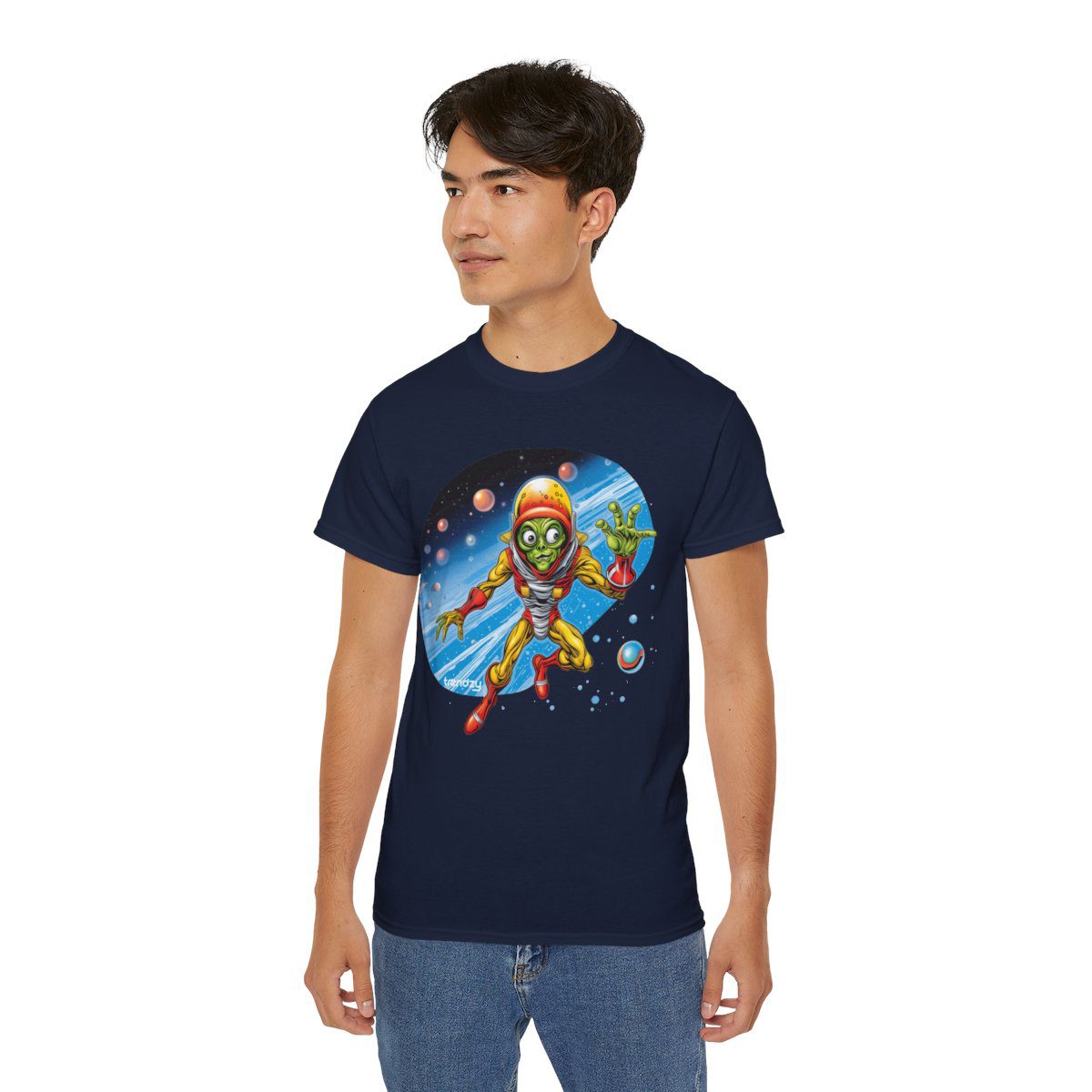 Alien Spacman Unisex Ultra Cotton Tee - Image 8