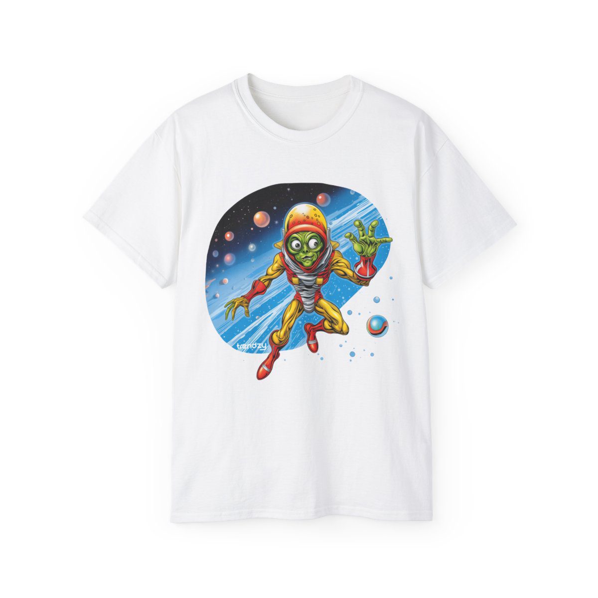Alien Spacman Unisex Ultra Cotton Tee - Image 13