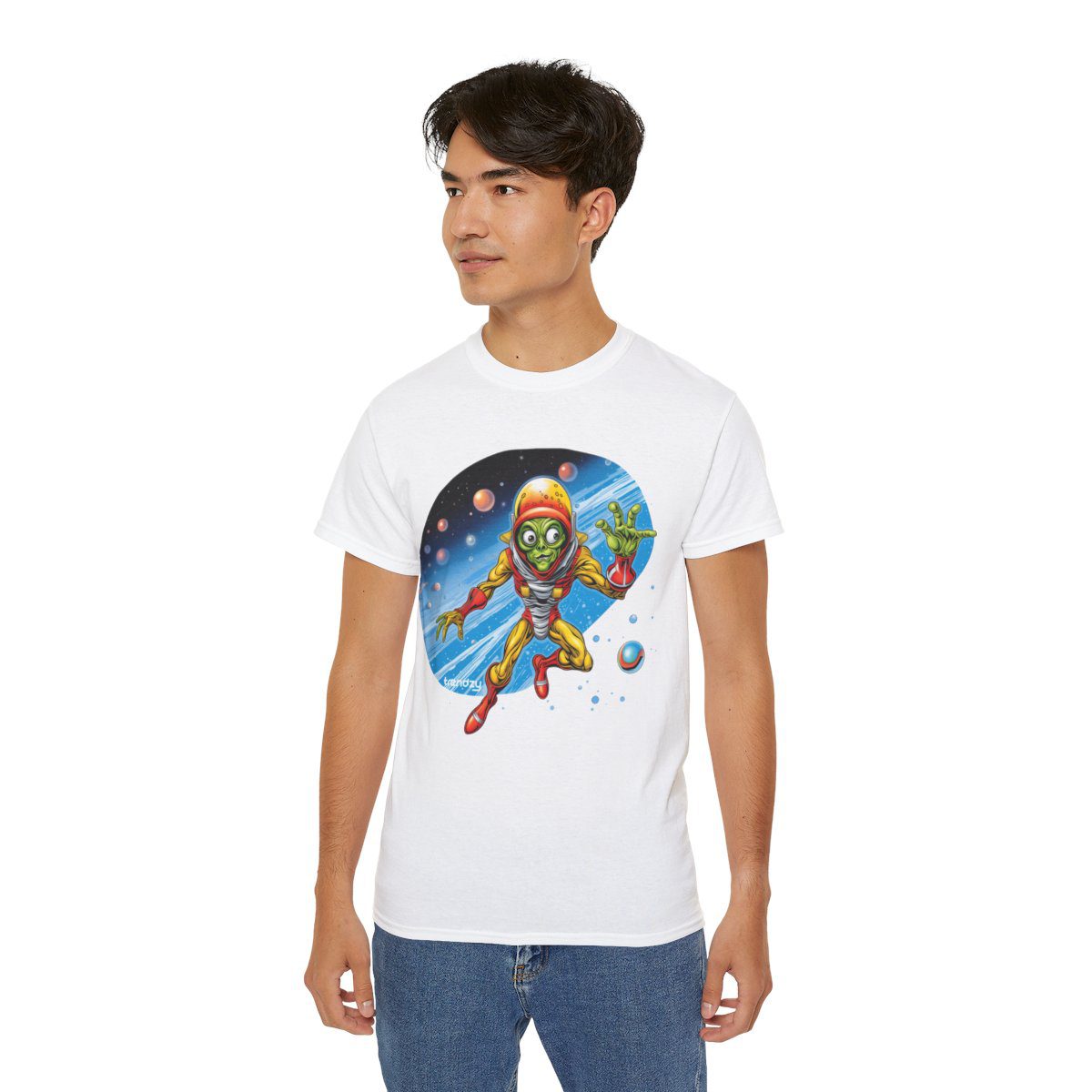 Alien Spacman Unisex Ultra Cotton Tee - Image 19