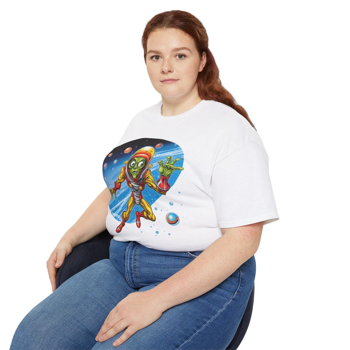 Alien Spacman Unisex Ultra Cotton Tee - Image 22
