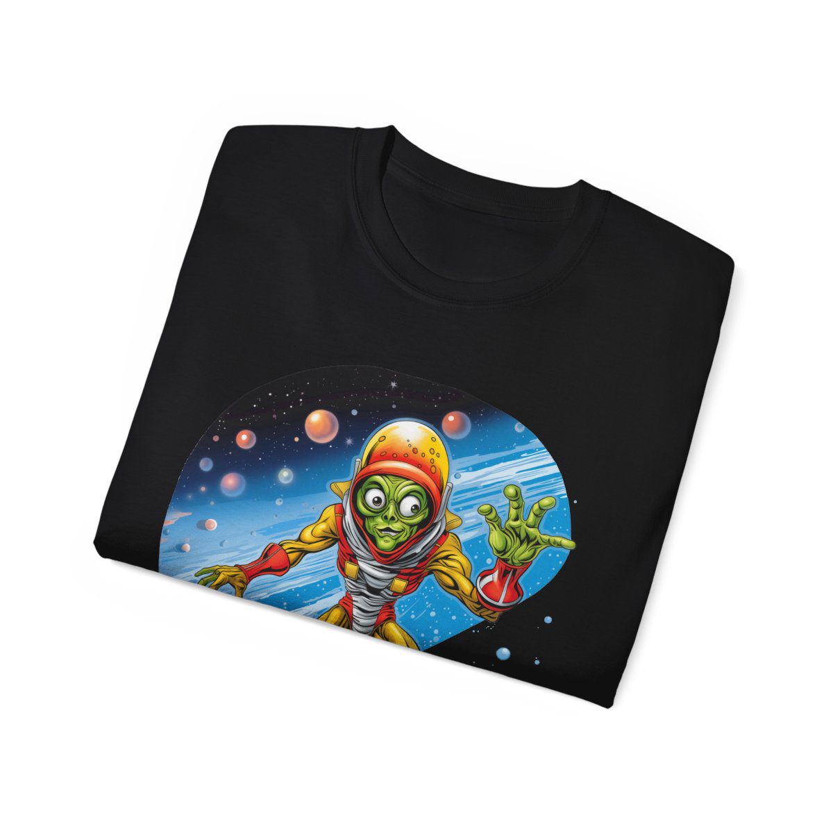 Alien Spacman Unisex Ultra Cotton Tee - Image 27