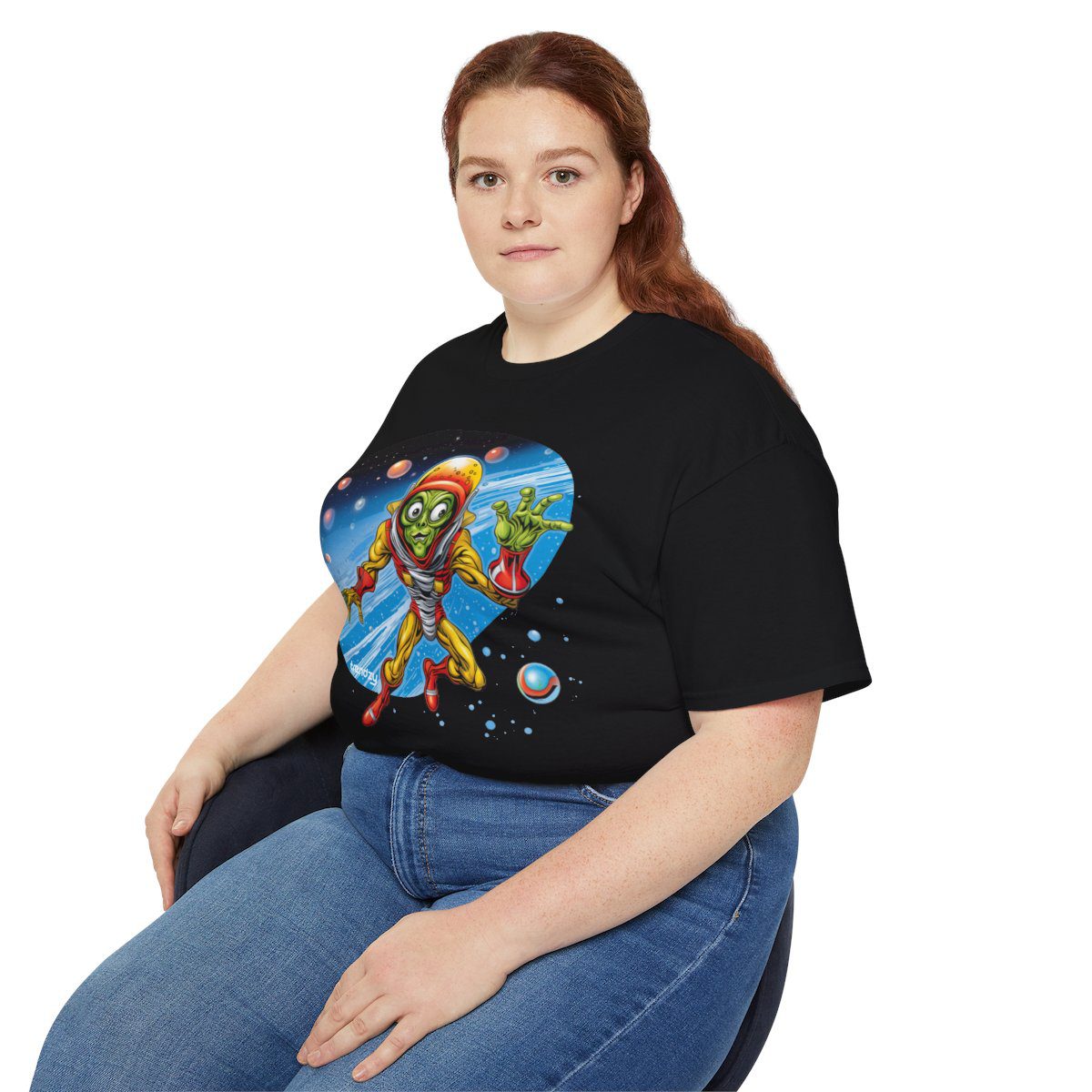 Alien Spacman Unisex Ultra Cotton Tee - Image 33