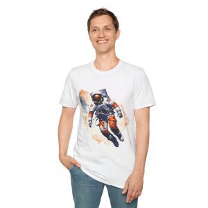 Spaceman Float Unisex Softstyle T-Shirt