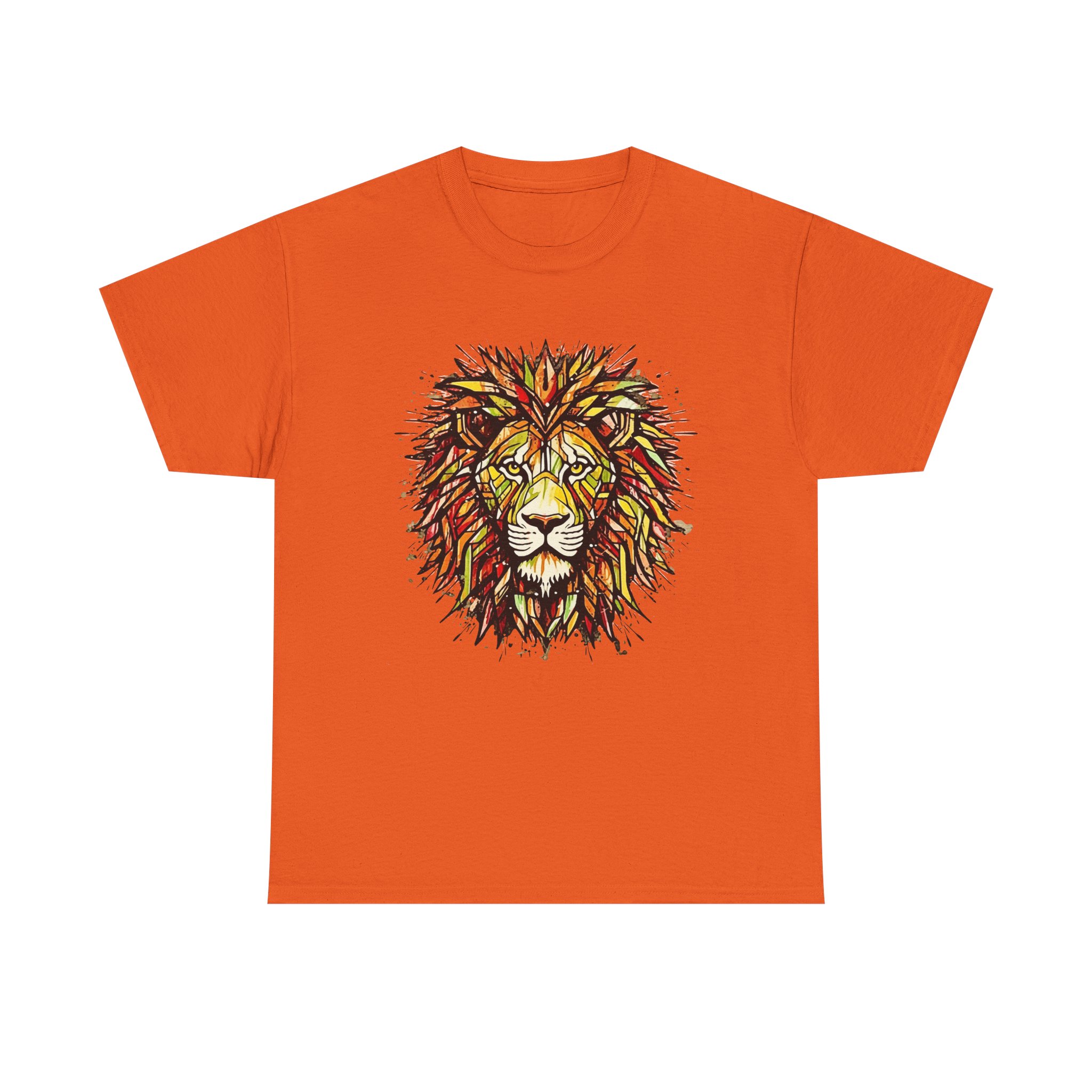 Lion Unisex Heavy Cotton Tee - Image 37