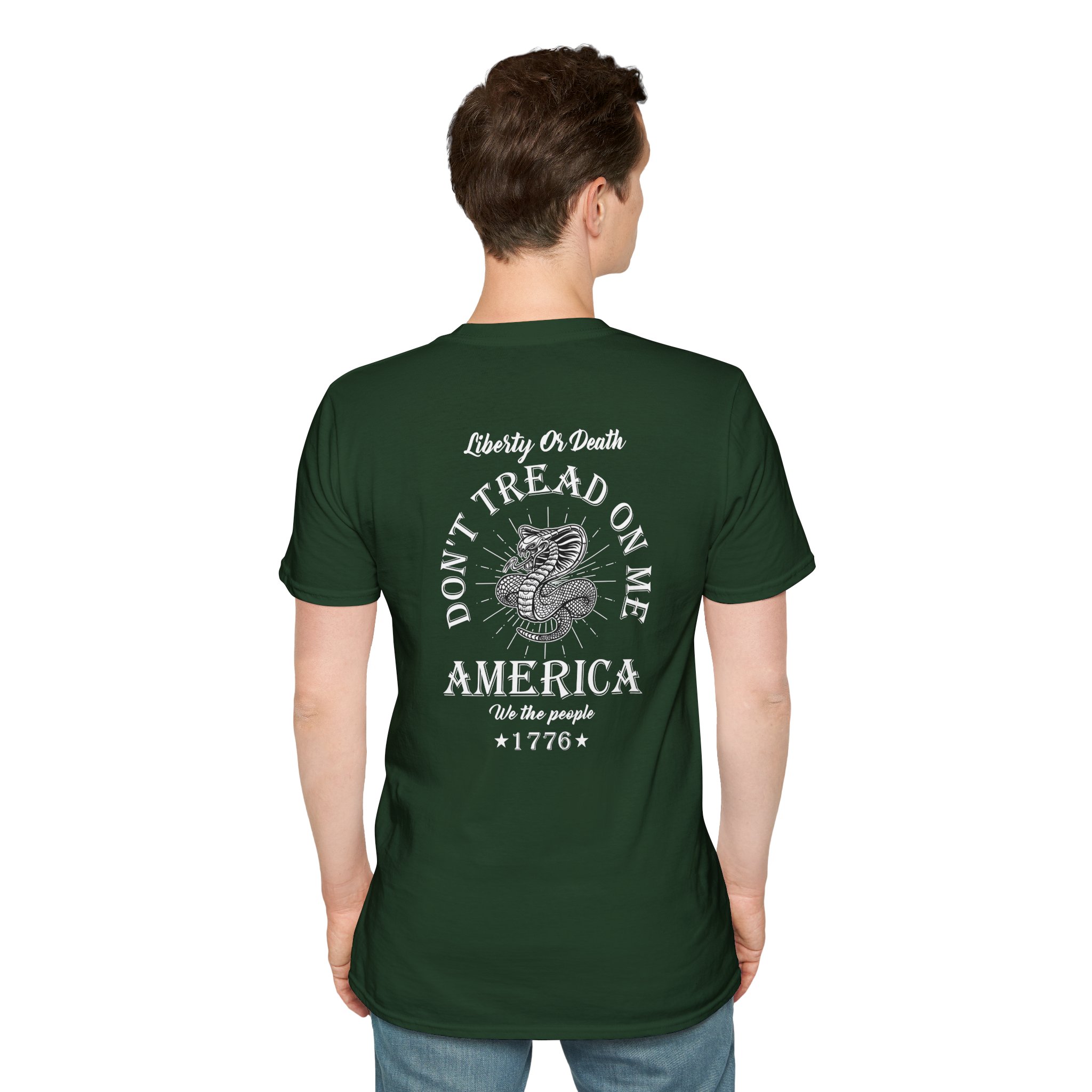 Stylish Unisex Softstyle T-Shirt with Cobra Design, Graphic Tee, Casual Wear, Streetwear, Gift for Snake Lovers - Image 12