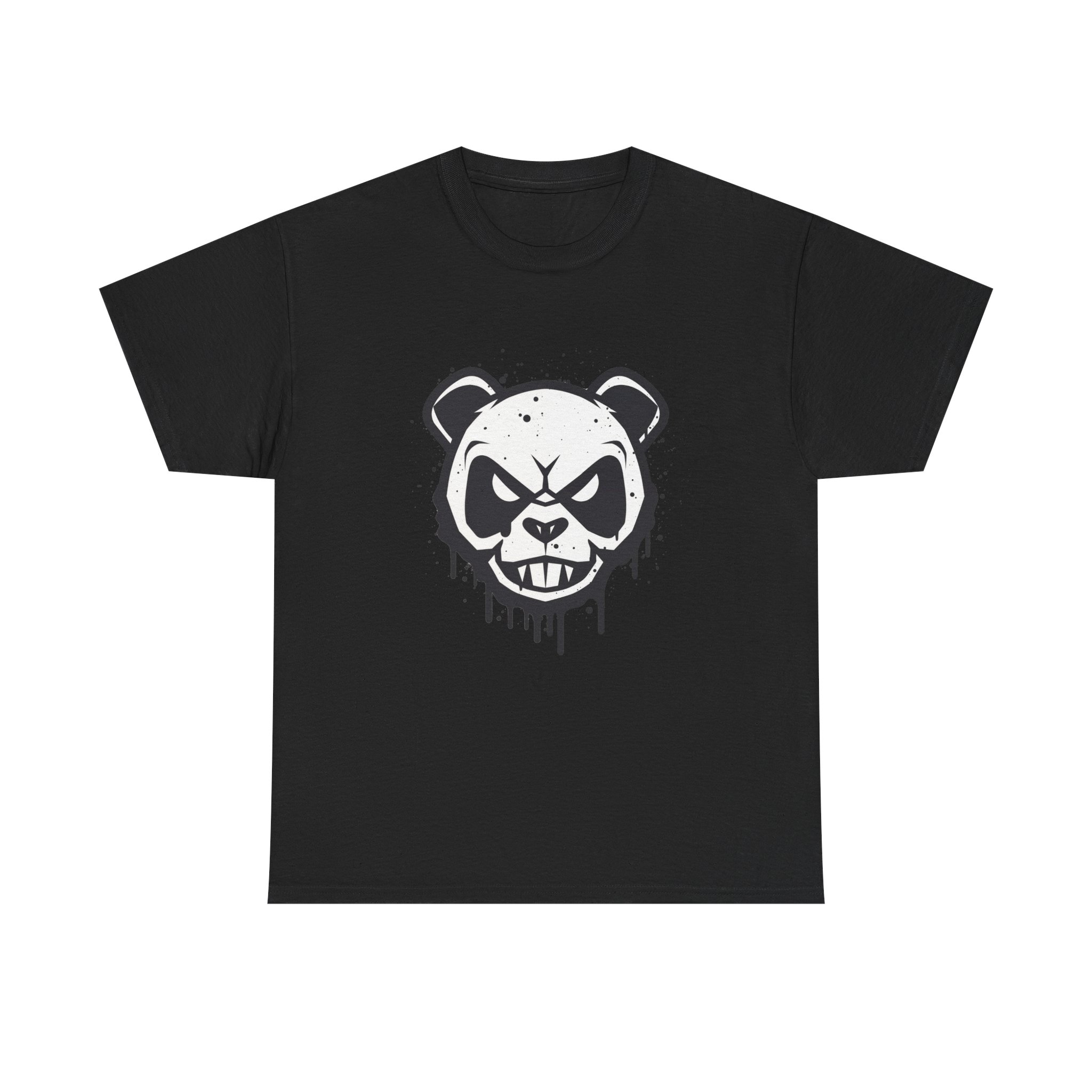Angry Panda Unisex Heavy Cotton Tee - Image 9