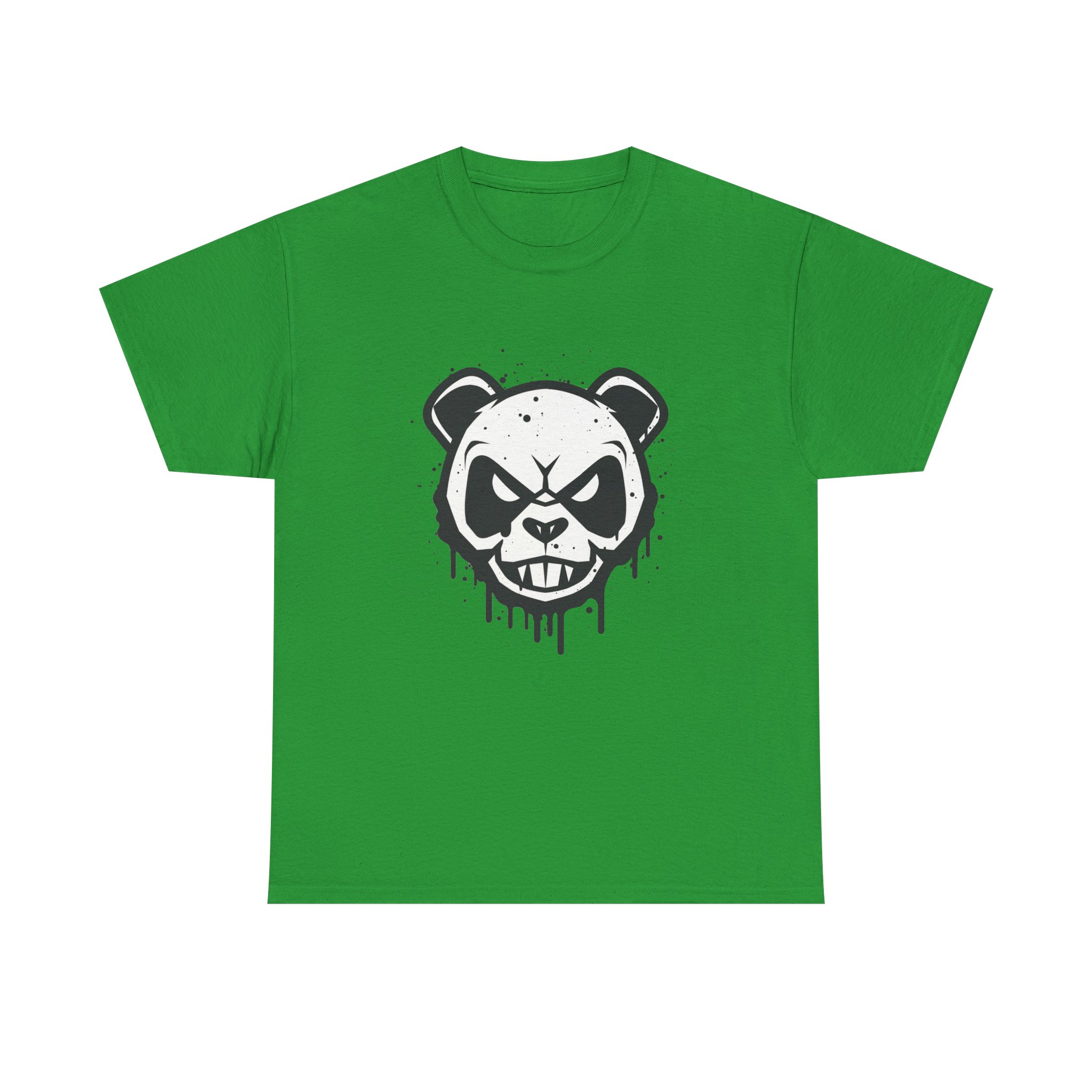 Angry Panda Unisex Heavy Cotton Tee - Image 33