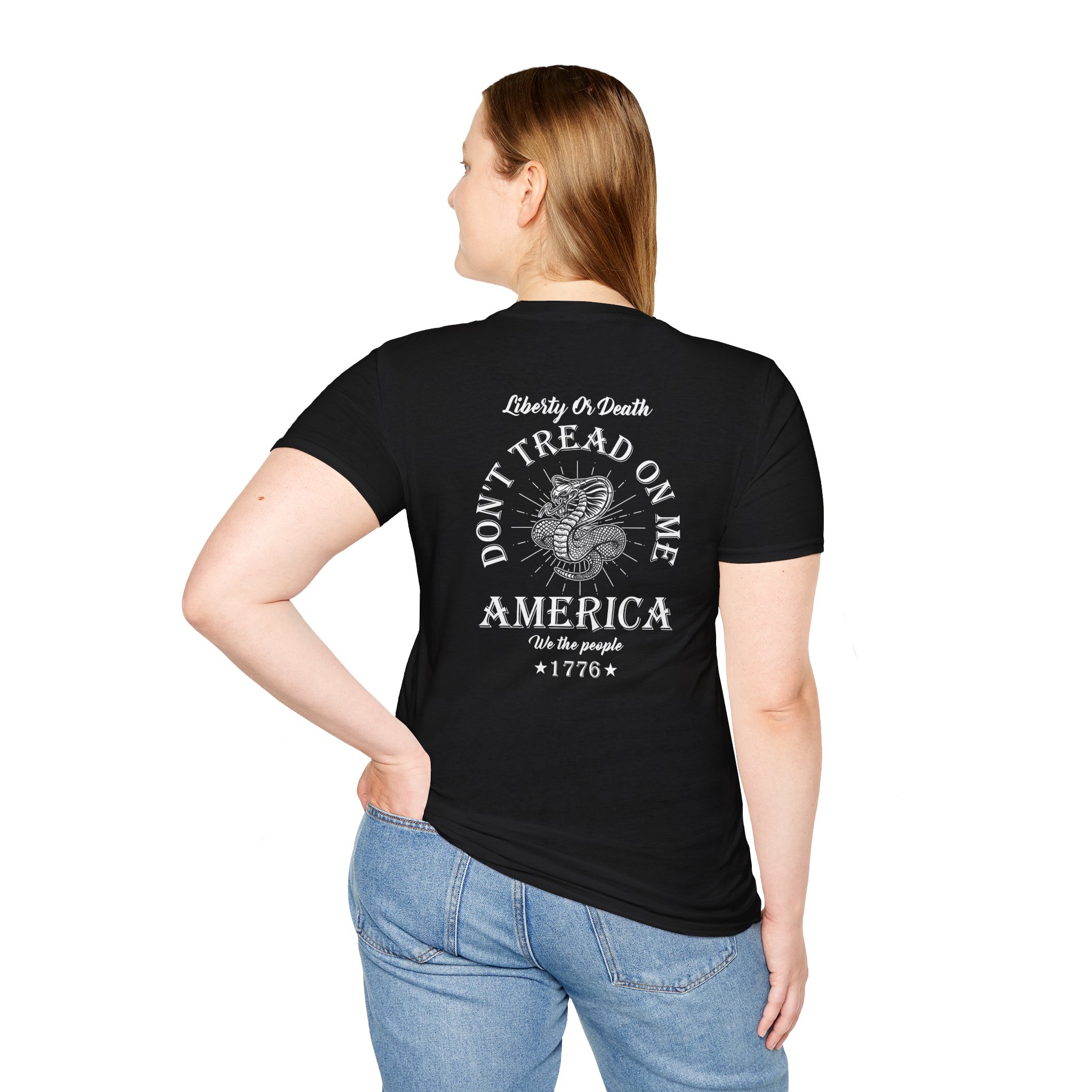 Stylish Unisex Softstyle T-Shirt with Cobra Design, Graphic Tee, Casual Wear, Streetwear, Gift for Snake Lovers - Image 4