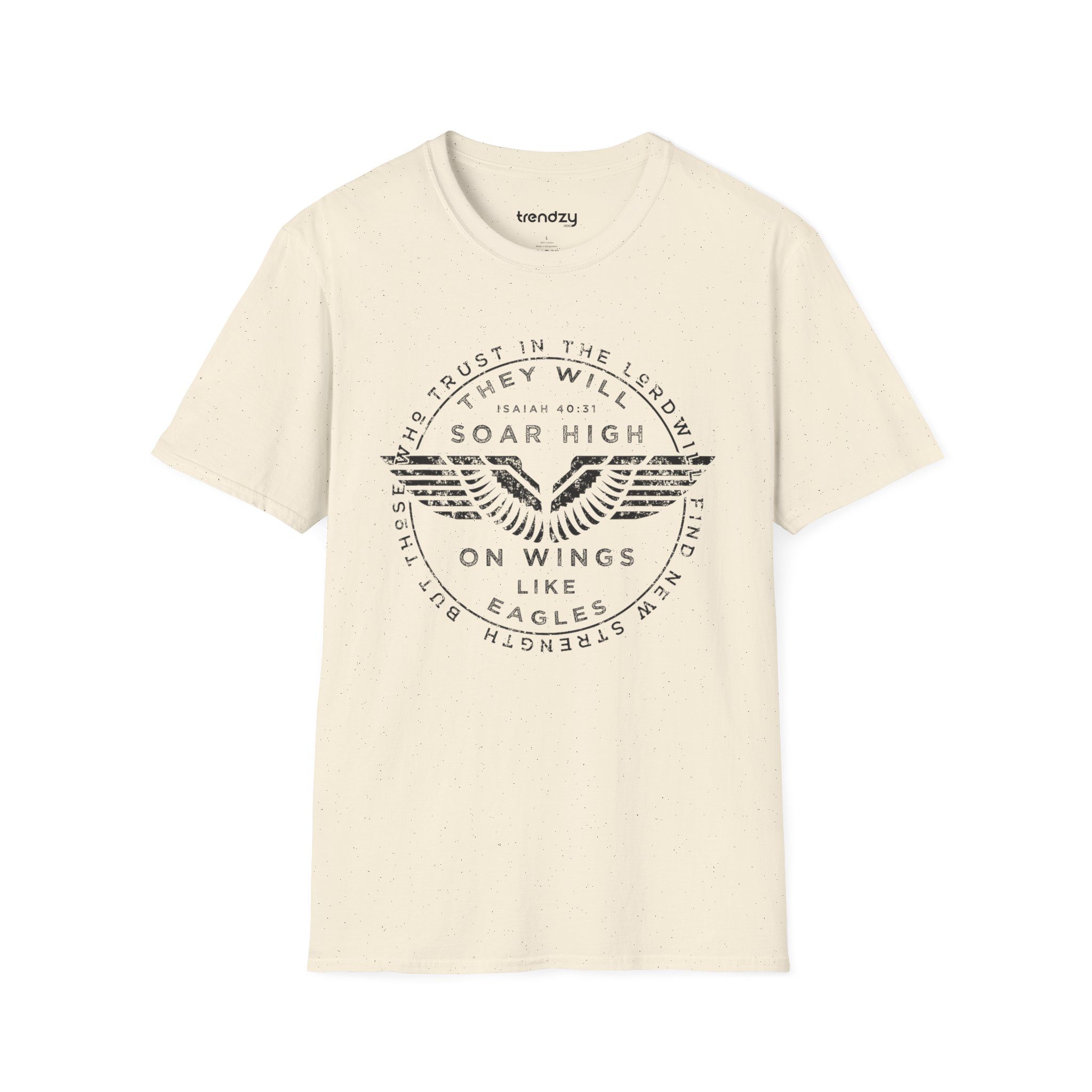 Inspirational Soar High T-Shirt, Christian Apparel, Spiritual Gift, Faith-Based Clothing, Motivational Wear, Unisex Tee - Image 4