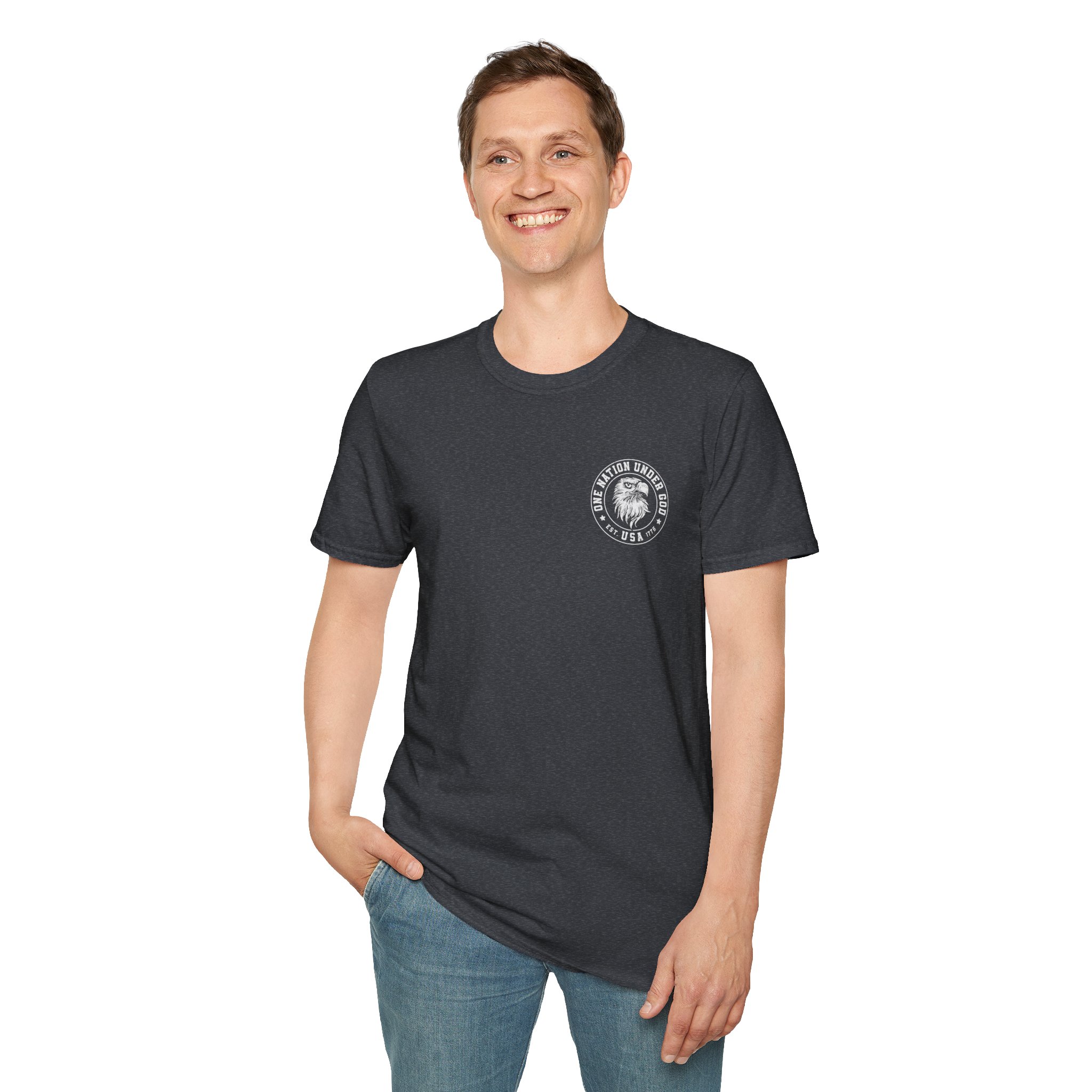 Stylish Unisex Softstyle T-Shirt with Cobra Design, Graphic Tee, Casual Wear, Streetwear, Gift for Snake Lovers - Image 17