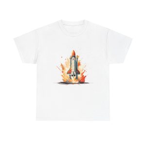 Space Shuttle Unisex Heavy Cotton Tee