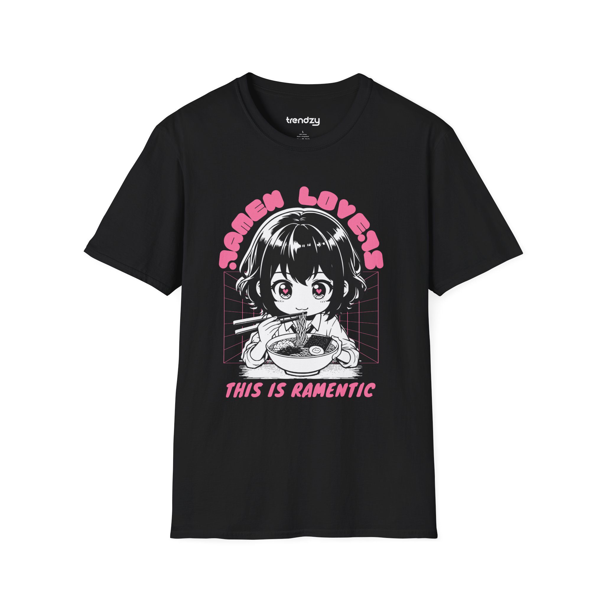 Anime Lover Graphic Tee, Fun Casual Shirt