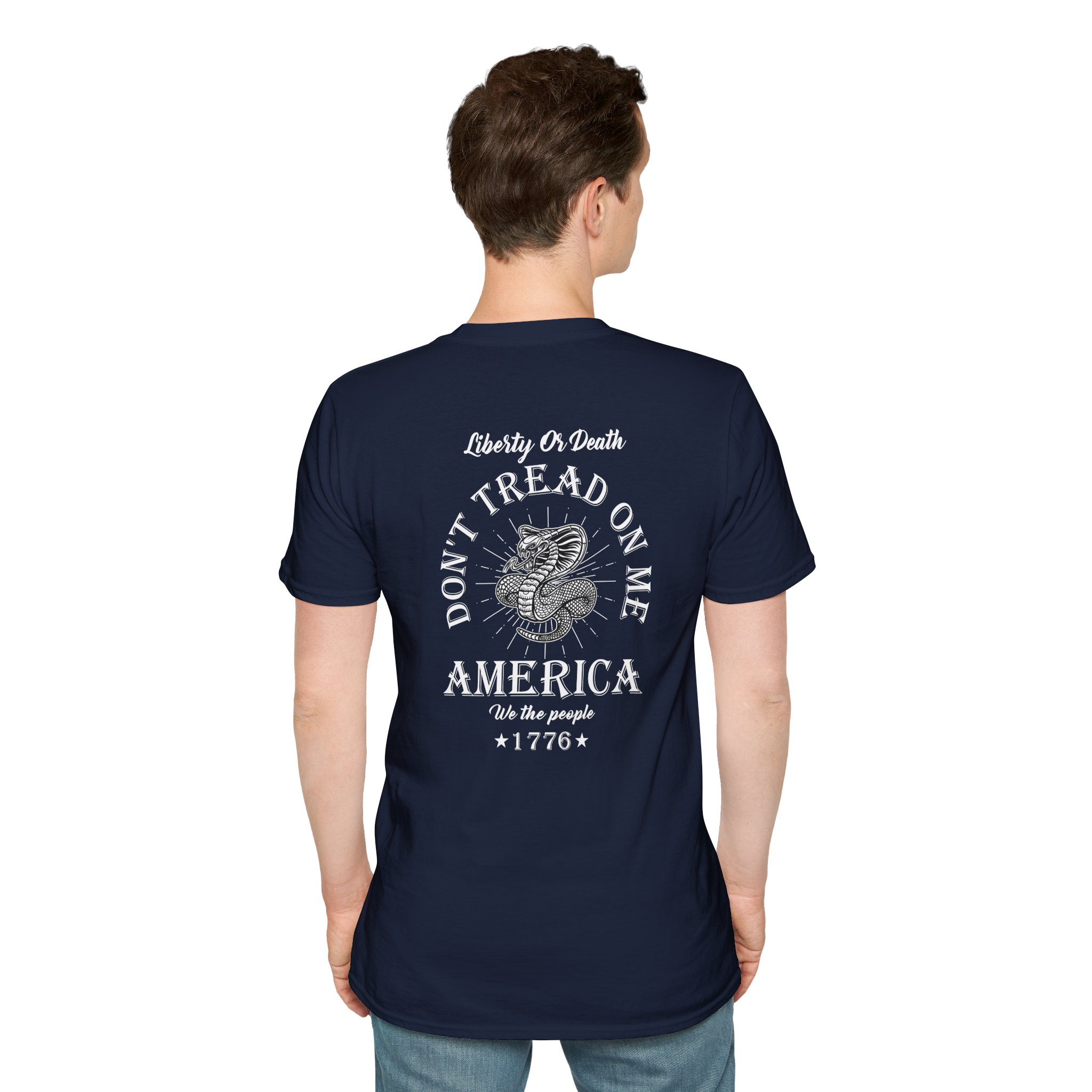 Stylish Unisex Softstyle T-Shirt with Cobra Design, Graphic Tee, Casual Wear, Streetwear, Gift for Snake Lovers - Image 24