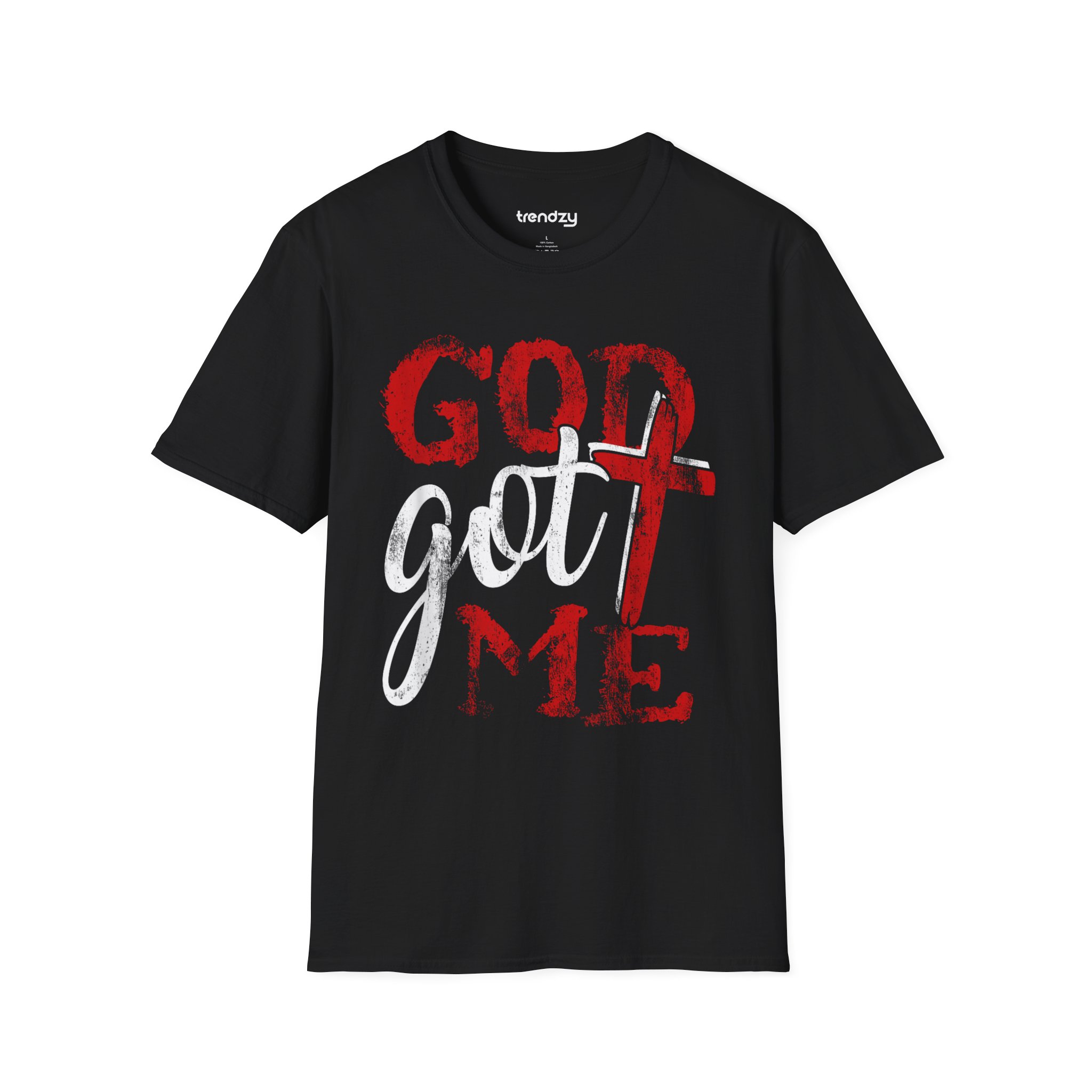 Faith-Inspired Unisex T-Shirt - God Got Me Tee, Religious Gift, Christian Apparel, Inspirational Top, Casual Wear - Image 4