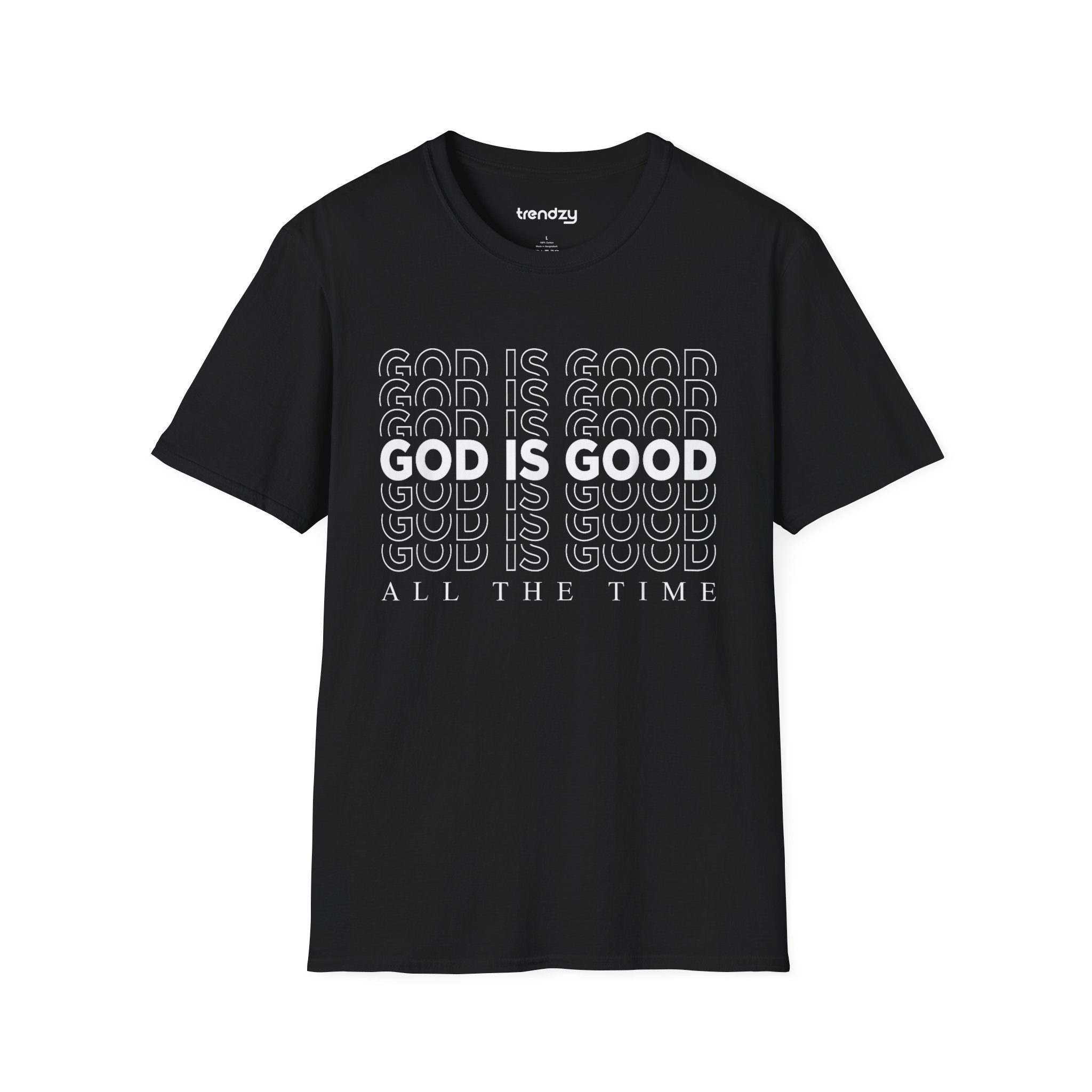 God is Good Unisex Softstyle T-Shirt, Inspirational Tee, Faith-Based Apparel, Christian Gift, Everyday Wear, Positive Message Shirt - Image 2