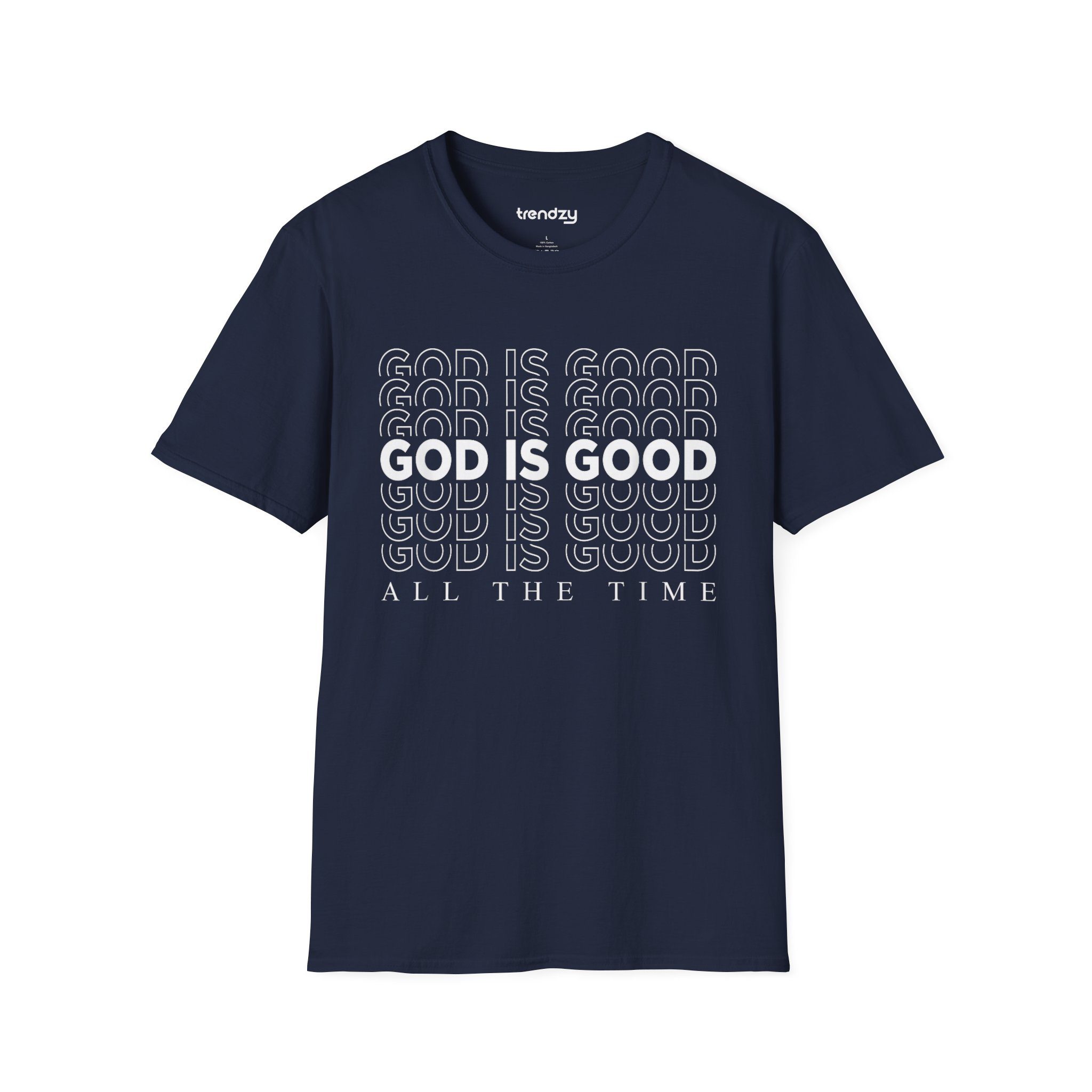 God is Good Unisex Softstyle T-Shirt, Inspirational Tee, Faith-Based Apparel, Christian Gift, Everyday Wear, Positive Message Shirt