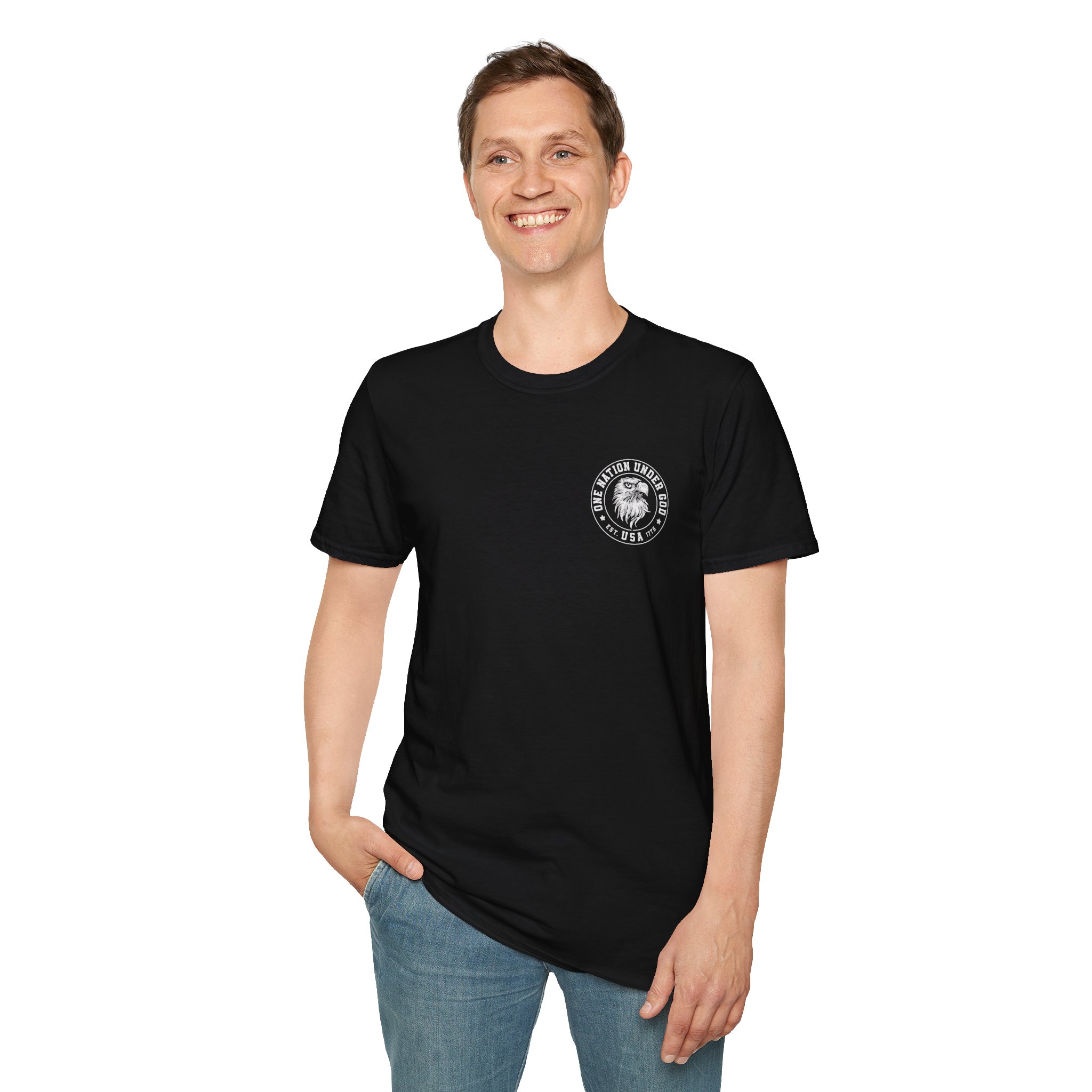 Stylish Unisex Softstyle T-Shirt with Cobra Design, Graphic Tee, Casual Wear, Streetwear, Gift for Snake Lovers - Image 5