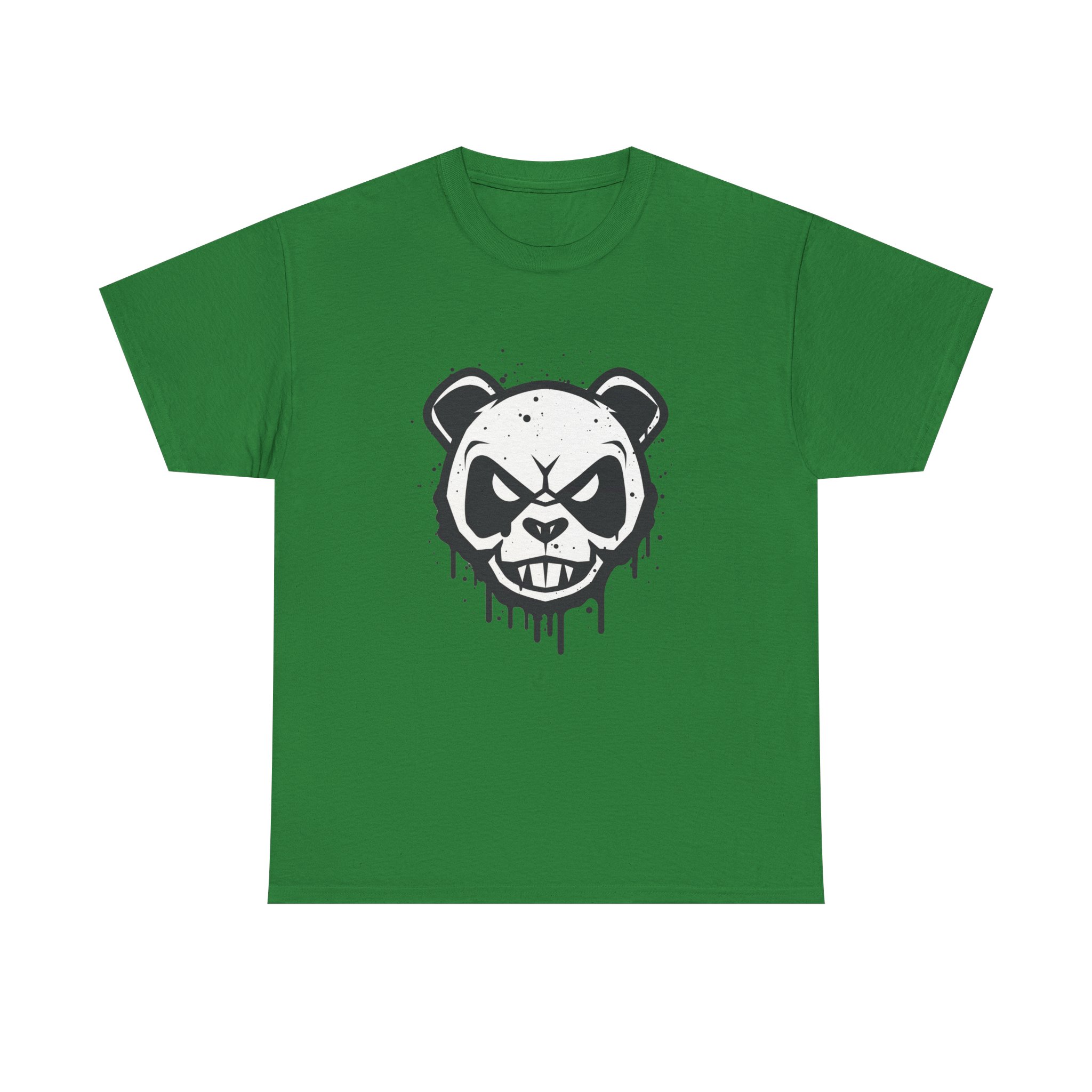 Angry Panda Unisex Heavy Cotton Tee - Image 25