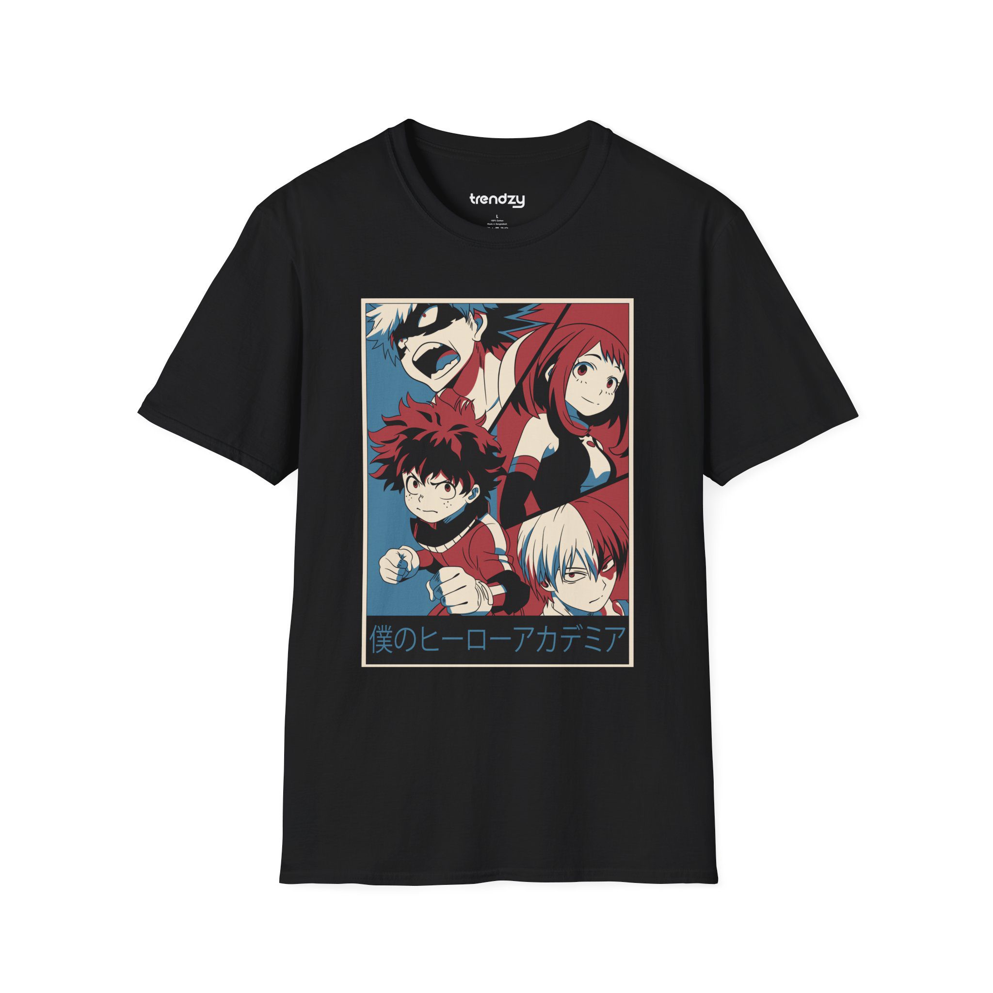 Anime My Hero Academia T-Shirt, Softstyle Tee, Graphic Tee, My Hero Academia Shirt, Gift for Fans, Casual Wear - Image 2