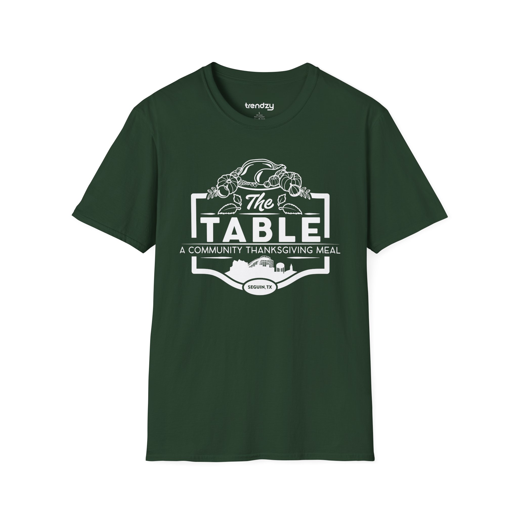 Thanksgiving Service T-Shirt — “The Table: A Community Thanksgiving Meal” - Image 37