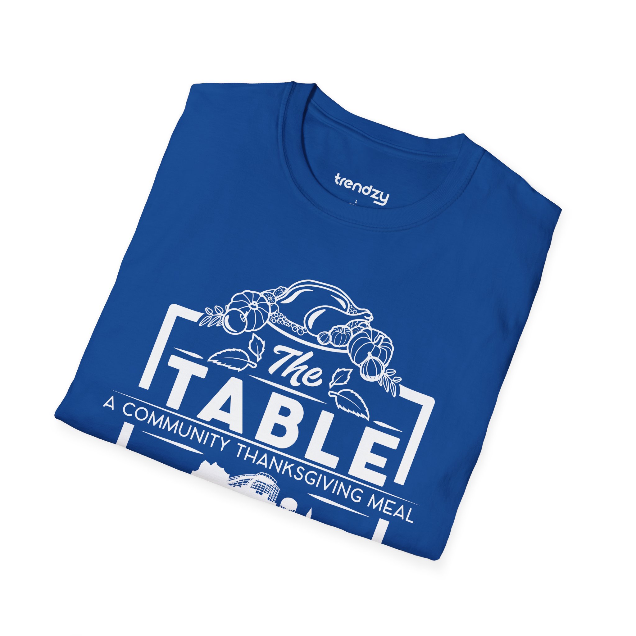 Thanksgiving Service T-Shirt — “The Table: A Community Thanksgiving Meal” - Image 44