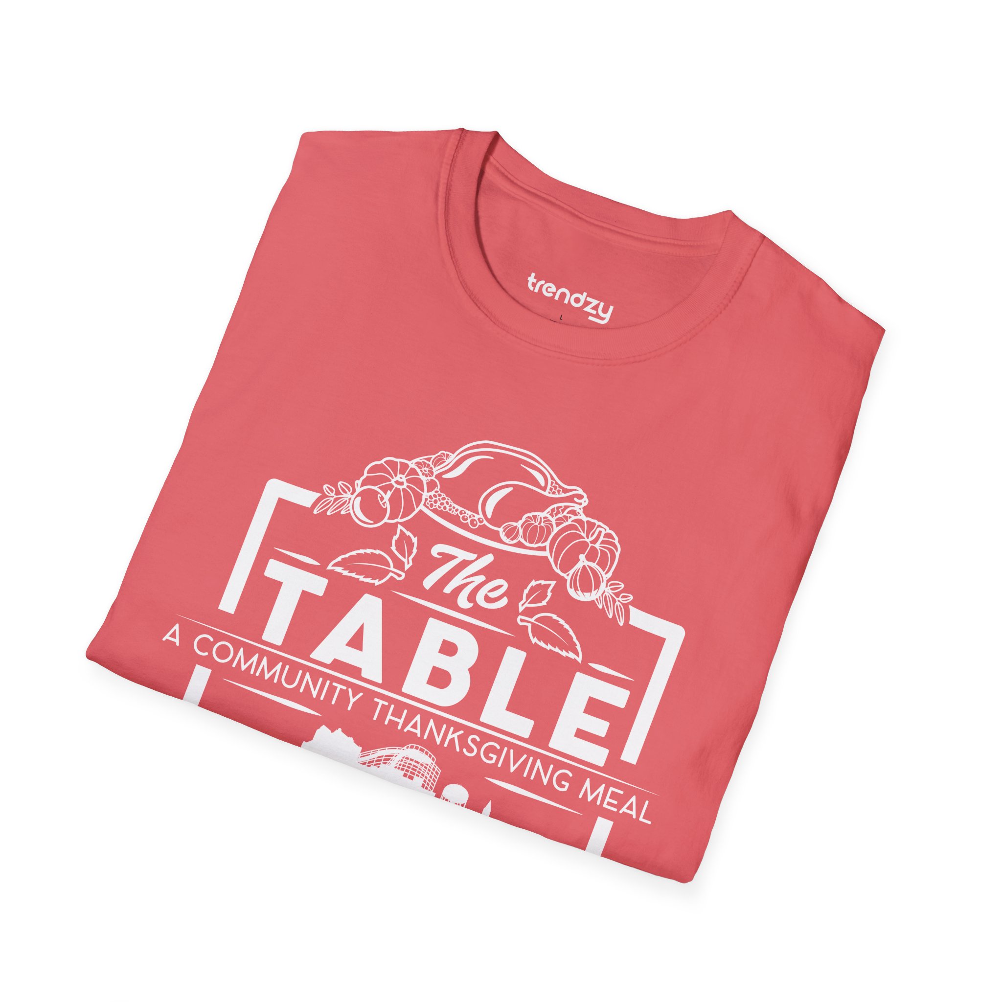 Thanksgiving Service T-Shirt — “The Table: A Community Thanksgiving Meal” - Image 8