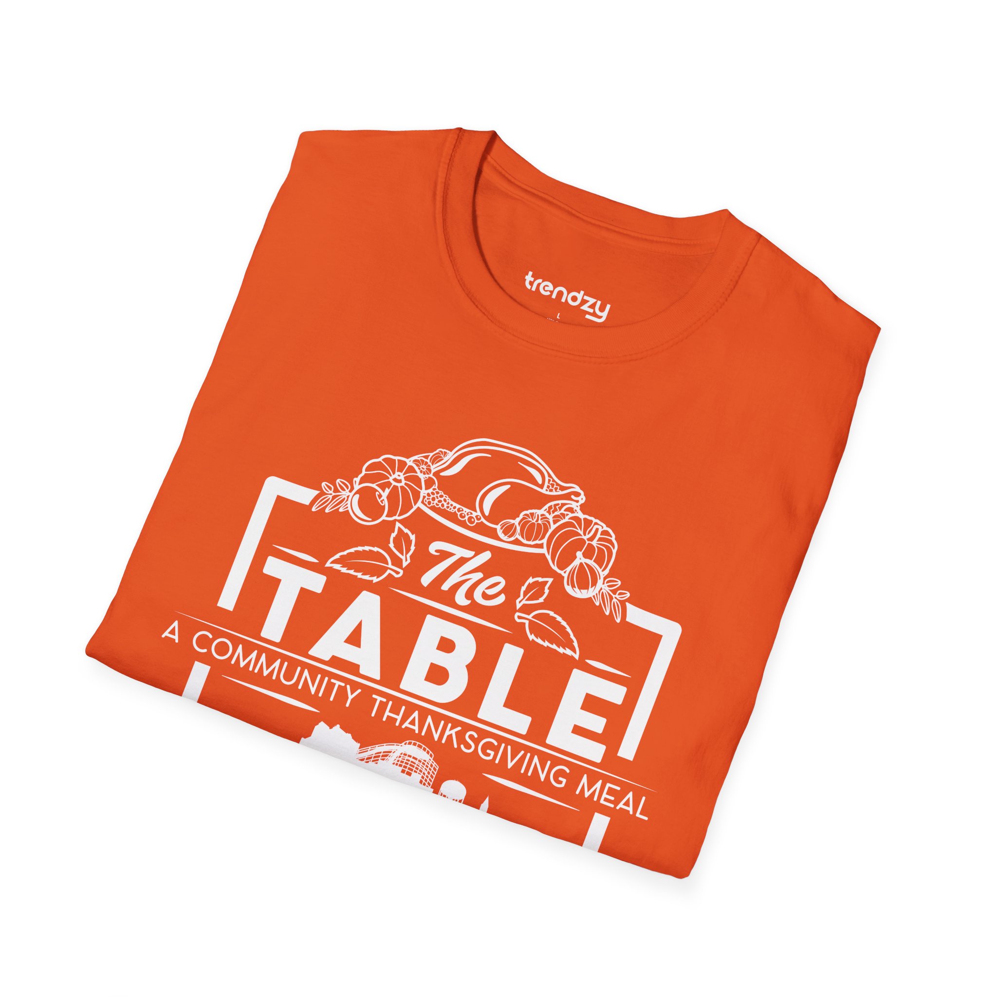 Thanksgiving Service T-Shirt — “The Table: A Community Thanksgiving Meal” - Image 12