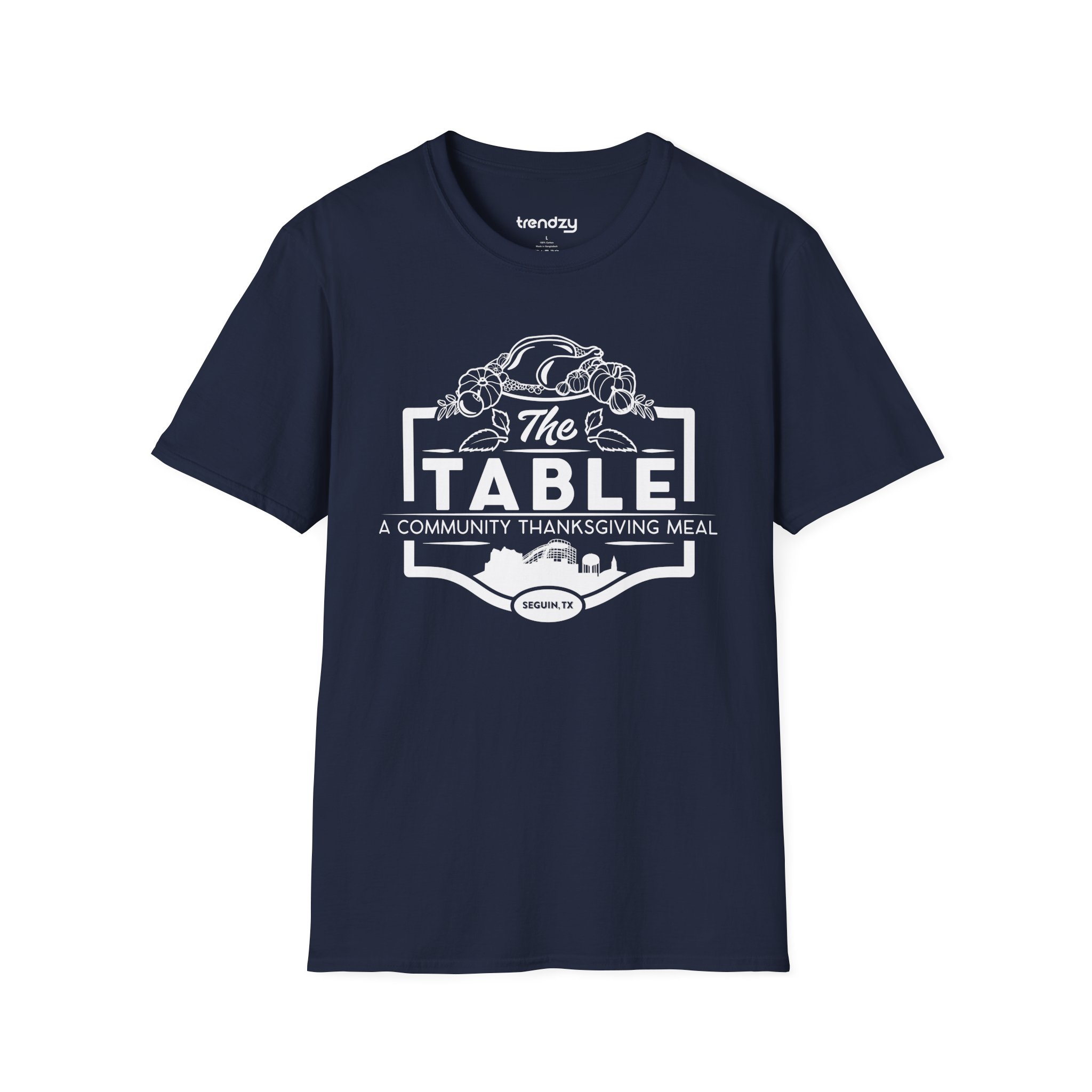 Thanksgiving Service T-Shirt — “The Table: A Community Thanksgiving Meal” - Image 45