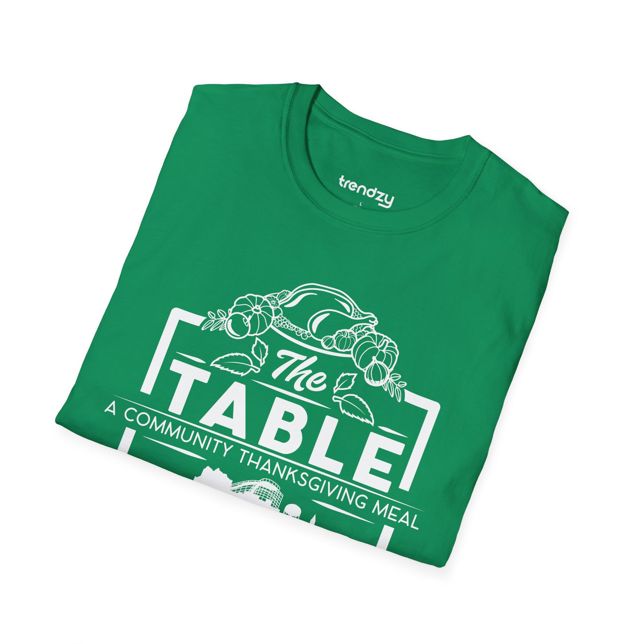 Thanksgiving Service T-Shirt — “The Table: A Community Thanksgiving Meal” - Image 16