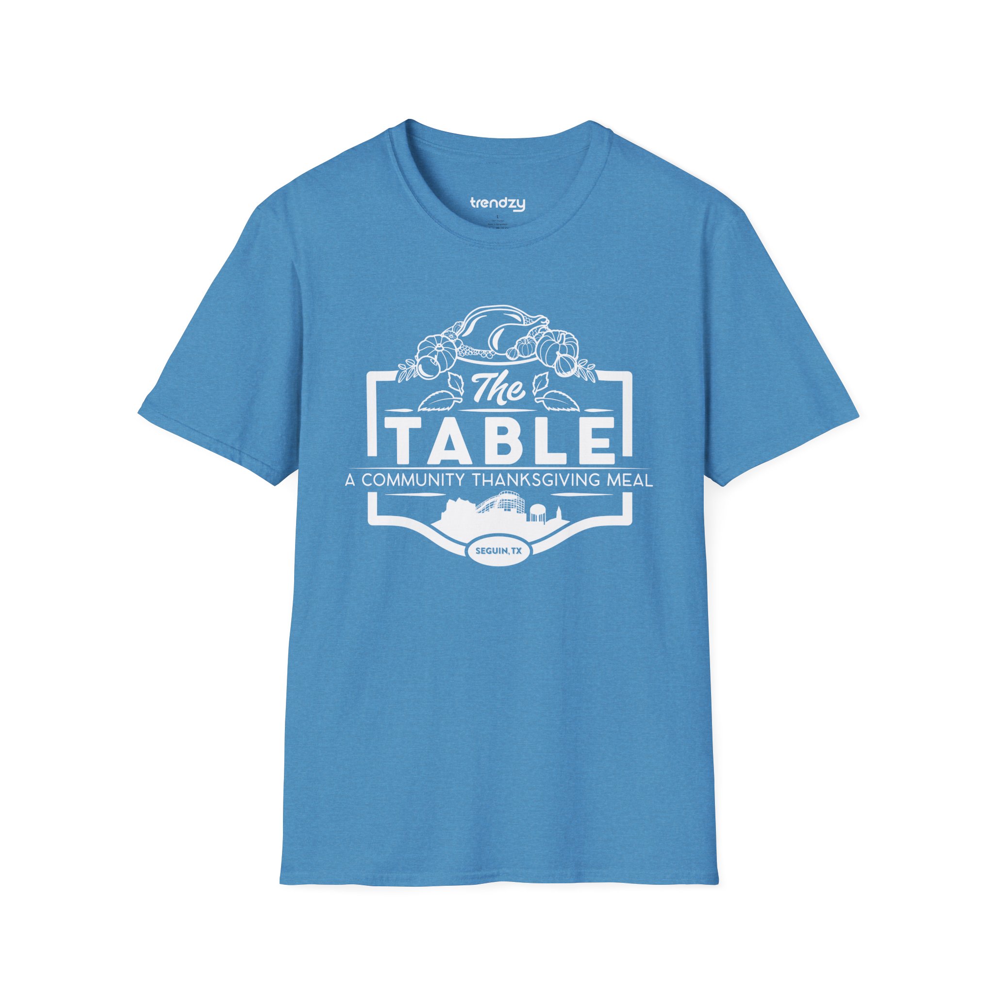 Thanksgiving Service T-Shirt — “The Table: A Community Thanksgiving Meal” - Image 17