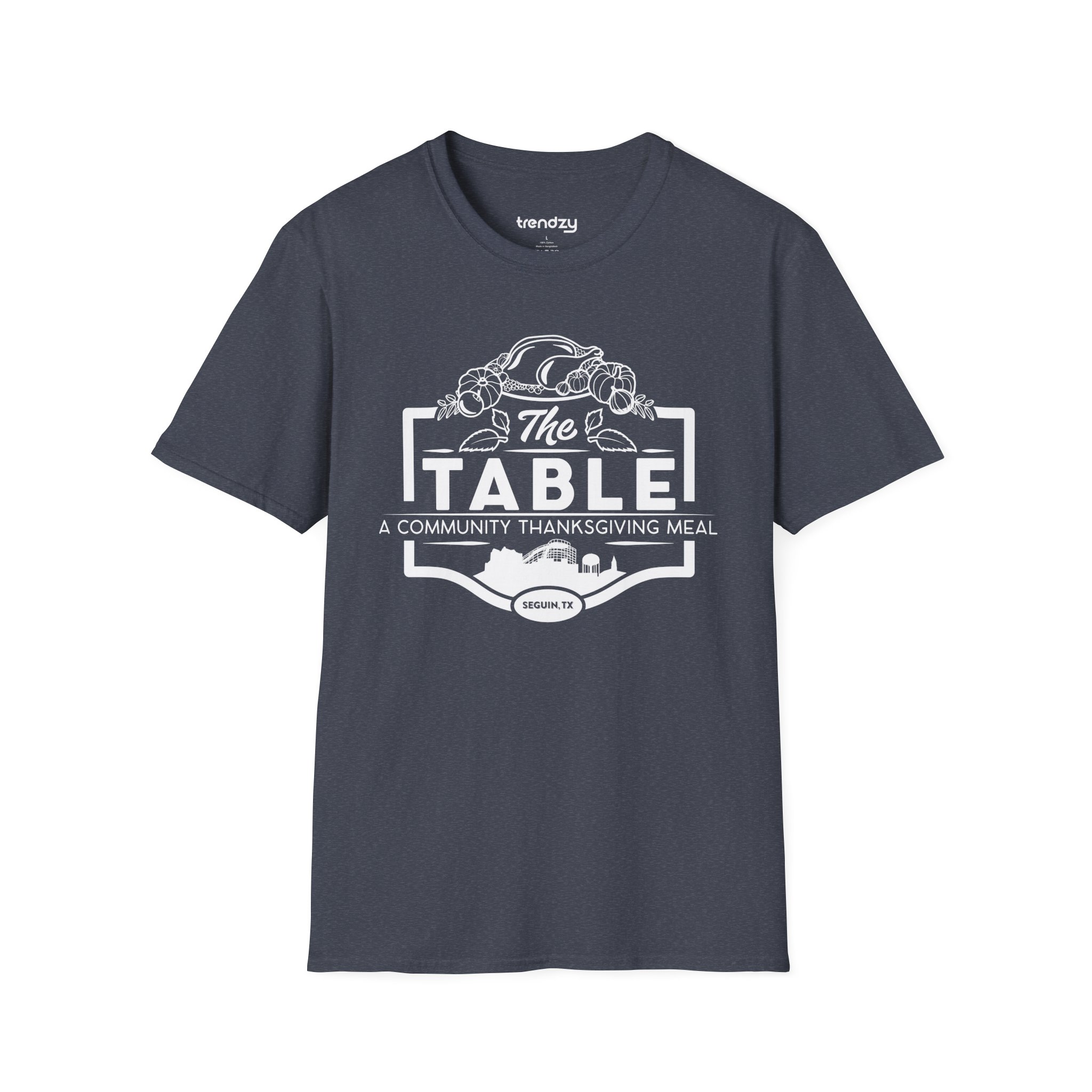 Thanksgiving Service T-Shirt — “The Table: A Community Thanksgiving Meal” - Image 25