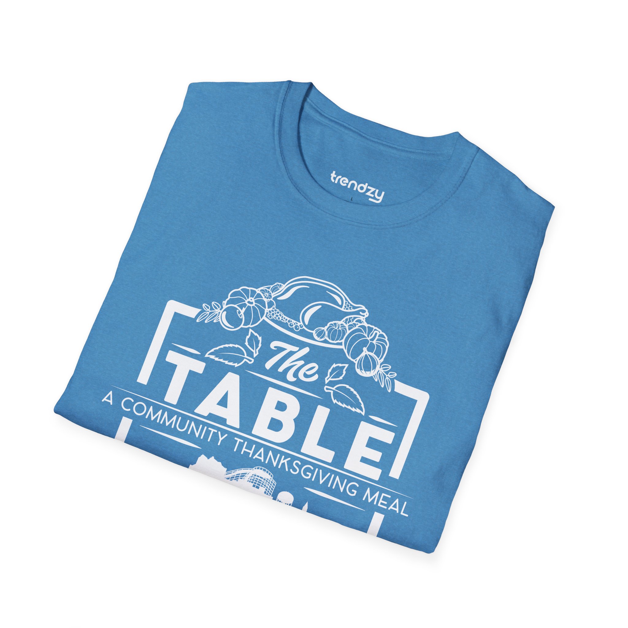 Thanksgiving Service T-Shirt — “The Table: A Community Thanksgiving Meal” - Image 20