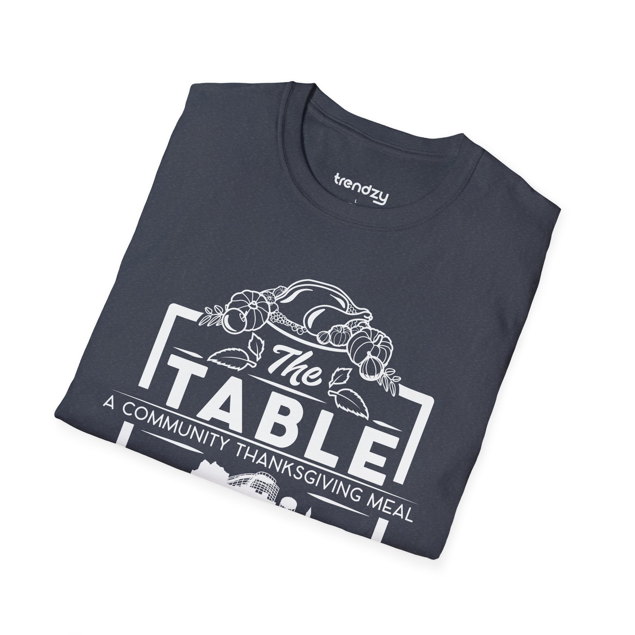 Thanksgiving Service T-Shirt — “The Table: A Community Thanksgiving Meal” - Image 28